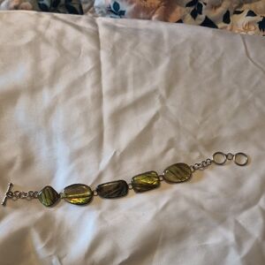 Sterling Silver Shell Bracelet